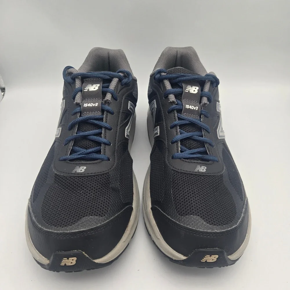 New Balance 1540 V3 Mens Size 11.5D Gray Black Sneakers‎ M1540BK3 Dad Shoes
